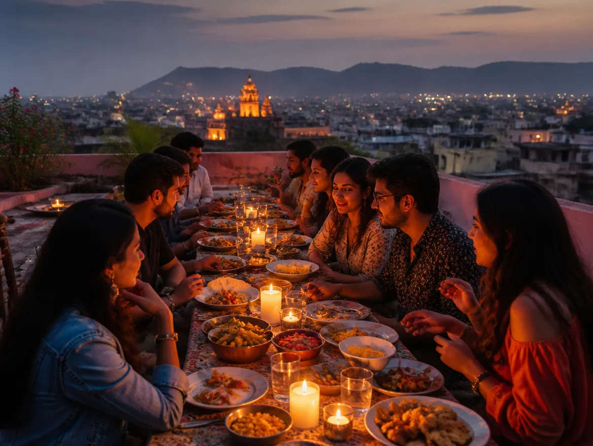 Jaipur’s Rooftop Supper Club Scene